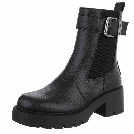 Damen Chelsea Boots - snake