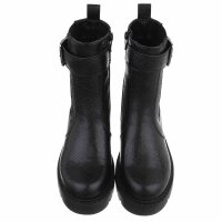 Damen Chelsea Boots - snake