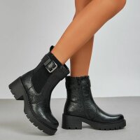 Damen Chelsea Boots - snake
