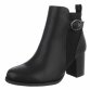 Damen High-Heel Stiefeletten - black