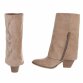 Damen Western- & Bikerboots - khaki
