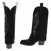 Damen Western- & Bikerboots - black