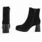Damen High-Heel Stiefeletten - black