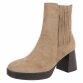 Damen High-Heel Stiefeletten - khaki