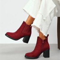 Damen Chelsea Boots - wine