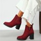 Damen Chelsea Boots - wine