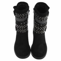 Damen Western- & Bikerboots - black