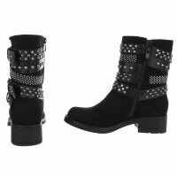 Damen Western- & Bikerboots - black