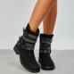 Damen Western- & Bikerboots - black