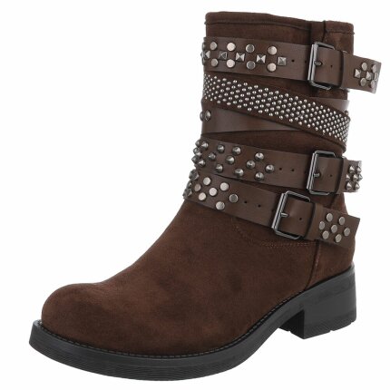 Damen Western- & Bikerboots - brown