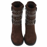 Damen Western- & Bikerboots - brown