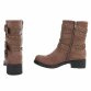 Damen Western- & Bikerboots - khaki