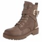 Damen Schnürstiefeletten - khaki