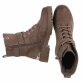 Damen Schnürstiefeletten - khaki