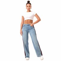 Damen Straight Leg Jeans von Laulia - blue
