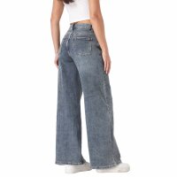 Damen High Waist Jeans von Laulia - blue