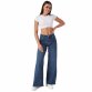Damen High Waist Jeans von Laulia - blue