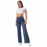 Damen High Waist Jeans von Laulia - blue