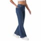 Damen High Waist Jeans von Laulia - blue