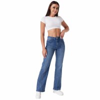 Damen Bootcut Jeans von Laulia - blue