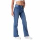 Damen Bootcut Jeans von Laulia - blue