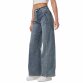 Damen High Waist Jeans von Laulia - blue