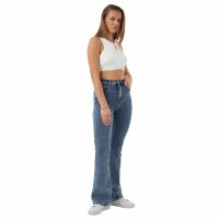 Damen Bootcut Jeans von Laulia - blue