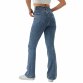 Damen Bootcut Jeans von Laulia - blue