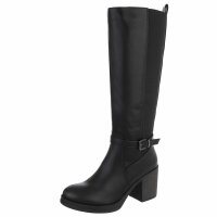Damen High-Heel Stiefel - black