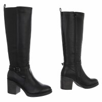 Damen High-Heel Stiefel - black