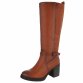 Damen High-Heel Stiefel - camel