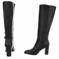 Damen High-Heel Stiefel - black