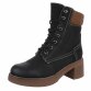Damen Schnürstiefeletten - black