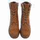Damen Schnürstiefeletten - camel