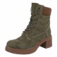 Damen Schnürstiefeletten - green