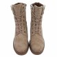 Damen Schnürstiefeletten - khaki