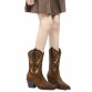 Damen Western- & Bikerboots - lbrownsuede