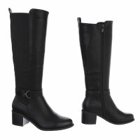 Damen High-Heel Stiefel - black