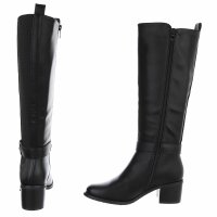 Damen High-Heel Stiefel - black