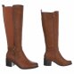 Damen High-Heel Stiefel - camel