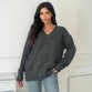 Damen Strickpullover von Emma&Ashley Gr. One Size - grey