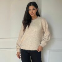 Damen Strickpullover von Emma&Ashley Gr. One Size - beige