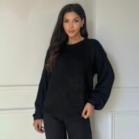 Damen Strickpullover von Emma&Ashley Gr. One Size - black