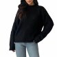 Damen Strickpullover von Emma&Ashley Gr. One Size - black
