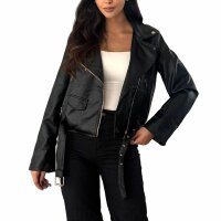 Damen Bikerjacke von Emma&Ashley - black
