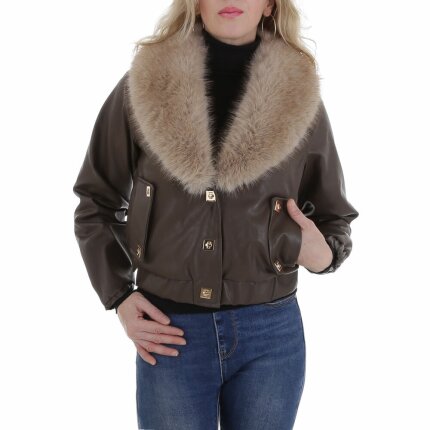 Damen Winterjacke von Emma&Ashley - brownbeige