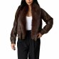 Damen Winterjacke von Emma&Ashley - brown
