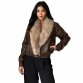Damen Winterjacke von Emma&Ashley - brownbeige