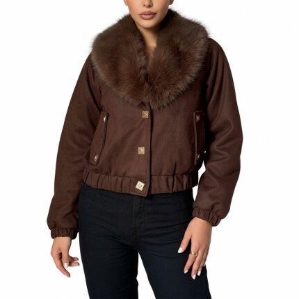 Damen Winterjacke von Emma&Ashley - brown