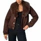 Damen Winterjacke von Emma&Ashley - brown